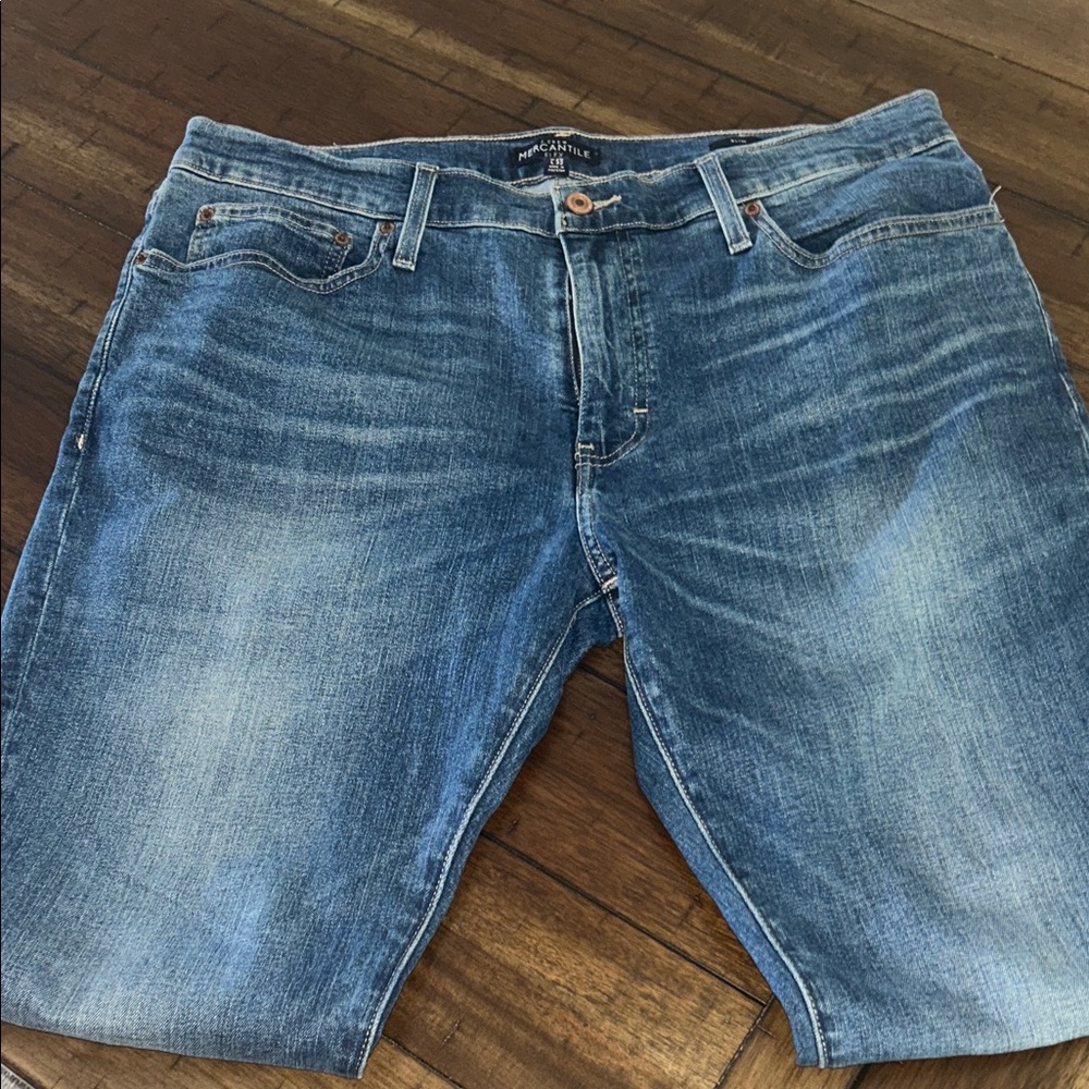 J. Crew Men's Indigo Slim Jeans Size 35x32 GUC